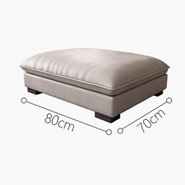 A900 Quinn Four Seater, Four Seater Corner Sofa, Leathaire-Sofas-Weilai Concept-Ottoman ( Can't be sold separately. )-Weilai Concept
