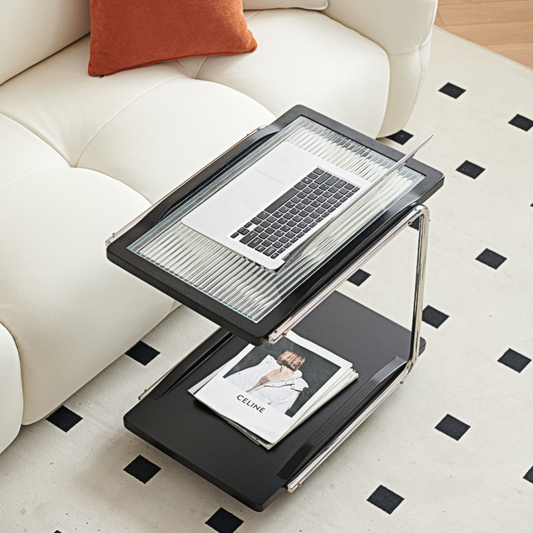 Demetrius Side Table, Black-Weilai Concept-Weilai Concept