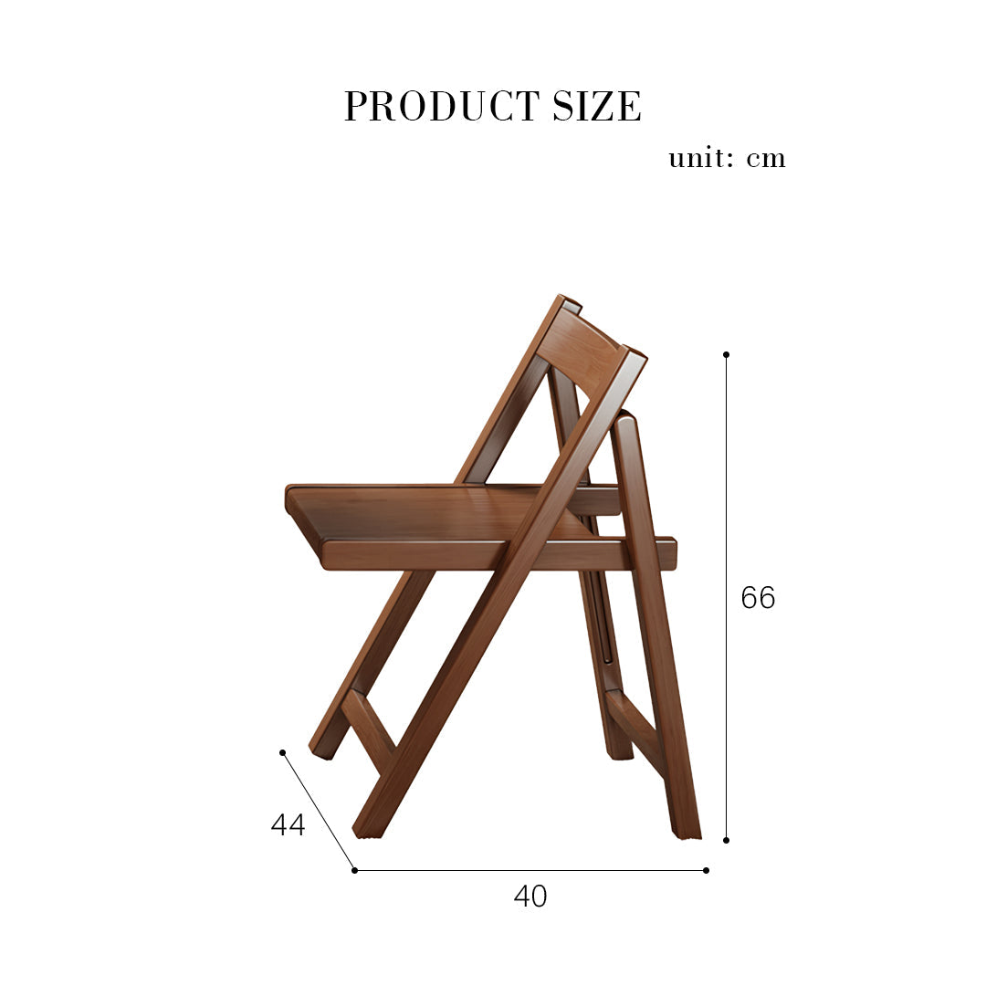Salgado Folding Dining Table With Storage, Solid Wood