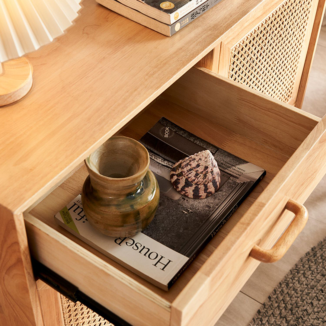 Madeline Rattan Sideboard, Small-Weilai Concept-Weilai Concept