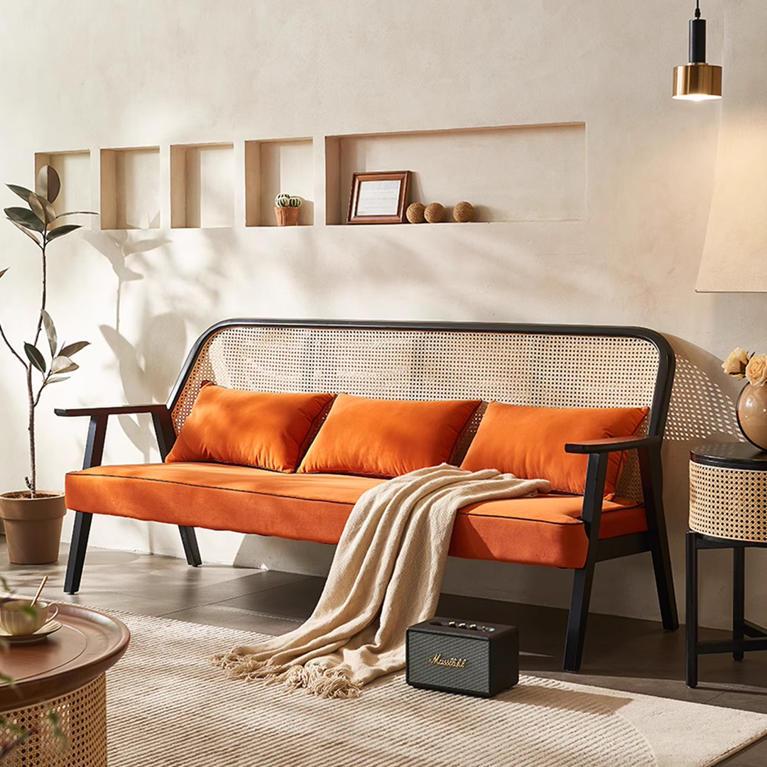 Morris Rattan Two Seater, Three Seater Sofa-Weilai Concept-Weilai Concept