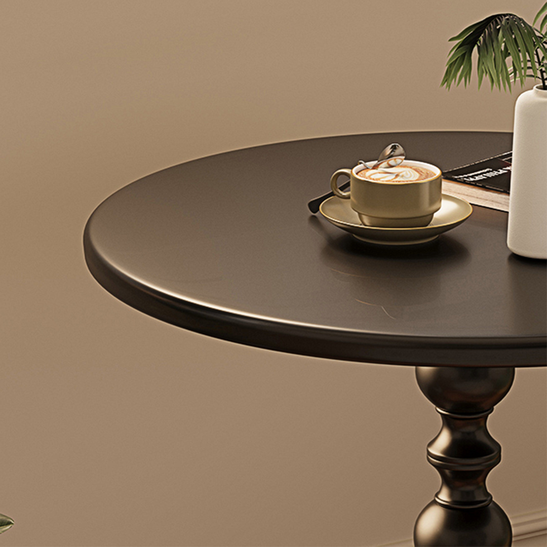 Xanthe Small Round Side Table, Black or White-Weilai Concept-Weilai Concept