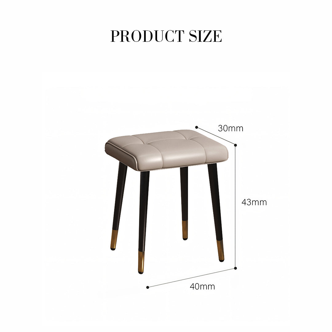 Amigo Small Corner Dressing Table, Slimline Dressing Table, With LED Mirror-Weilai Concept-Weilai Concept