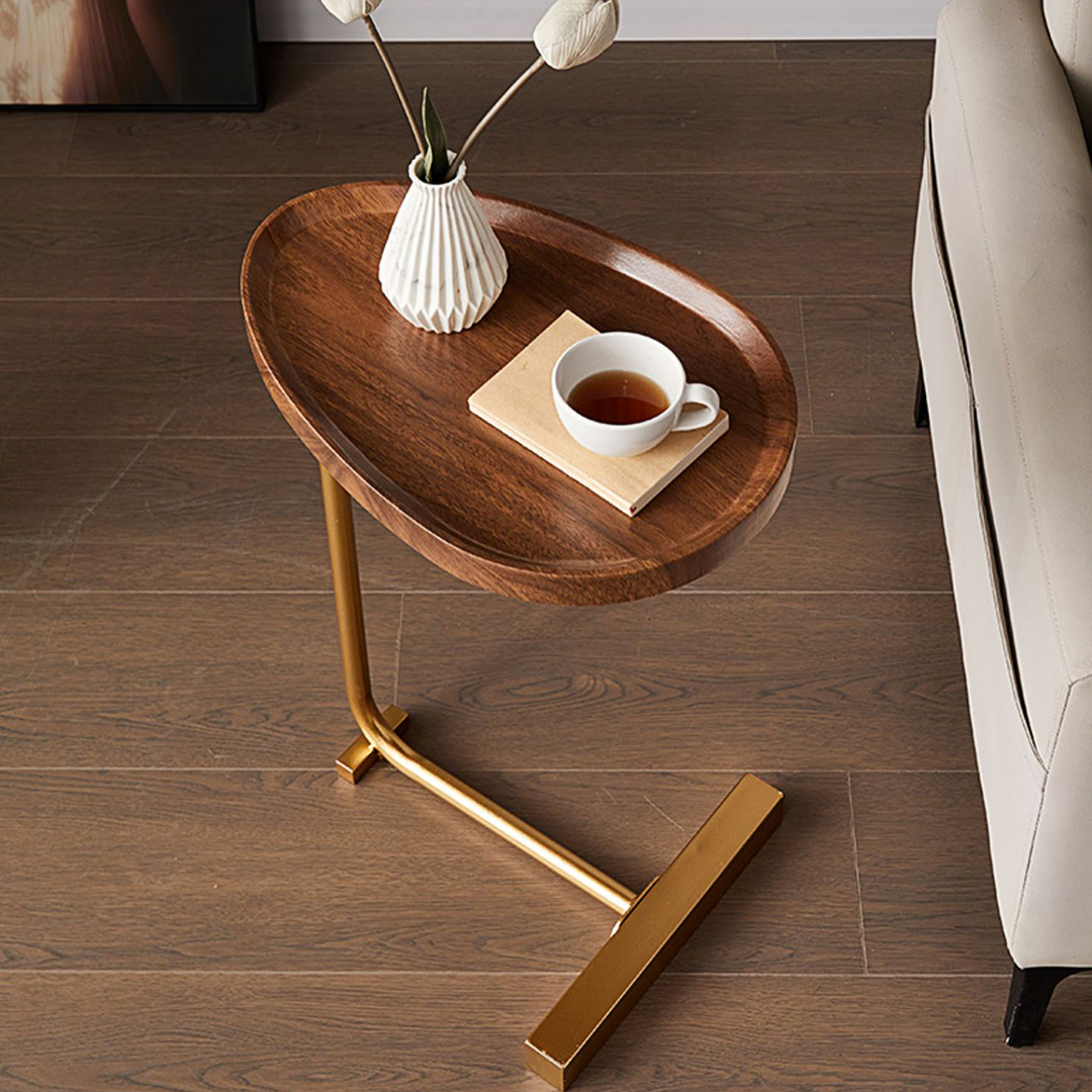 Isabeau Side Table, Wood-Weilai Concept-Weilai Concept