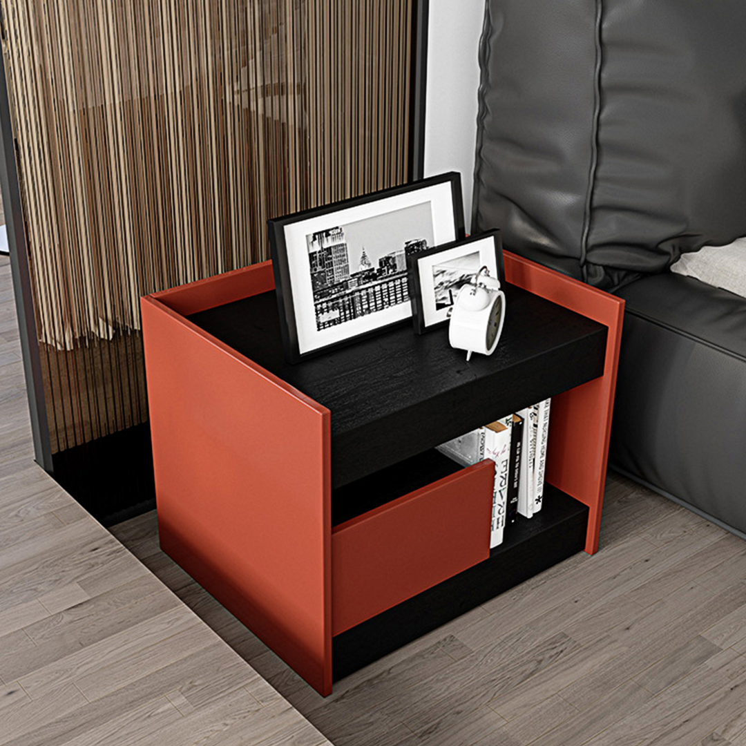 Isolde Wooden Bedside Table-Weilai Concept-Weilai Concept