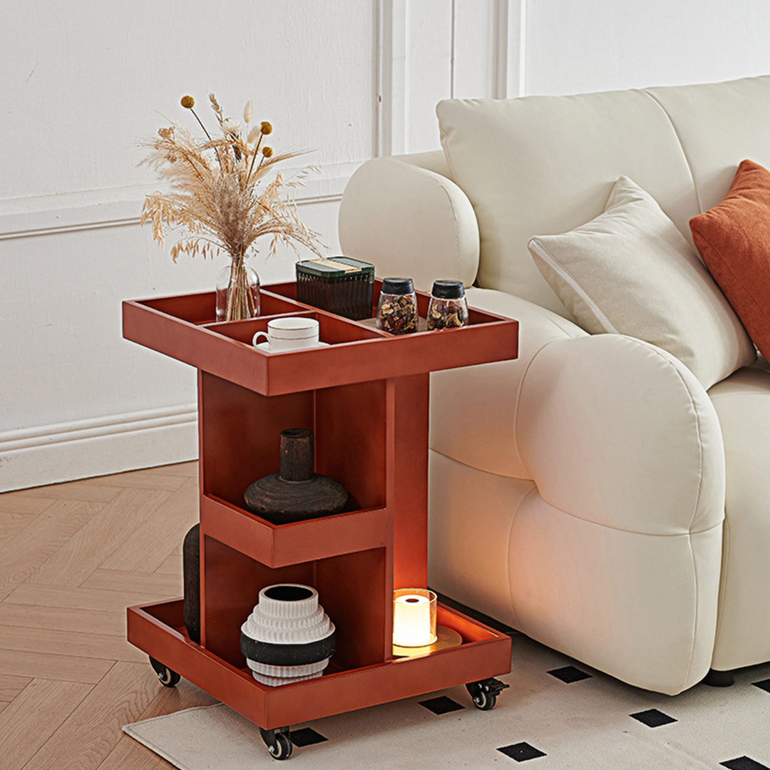 Cassandra Narrow Side Table, Black-Weilai Concept-Weilai Concept