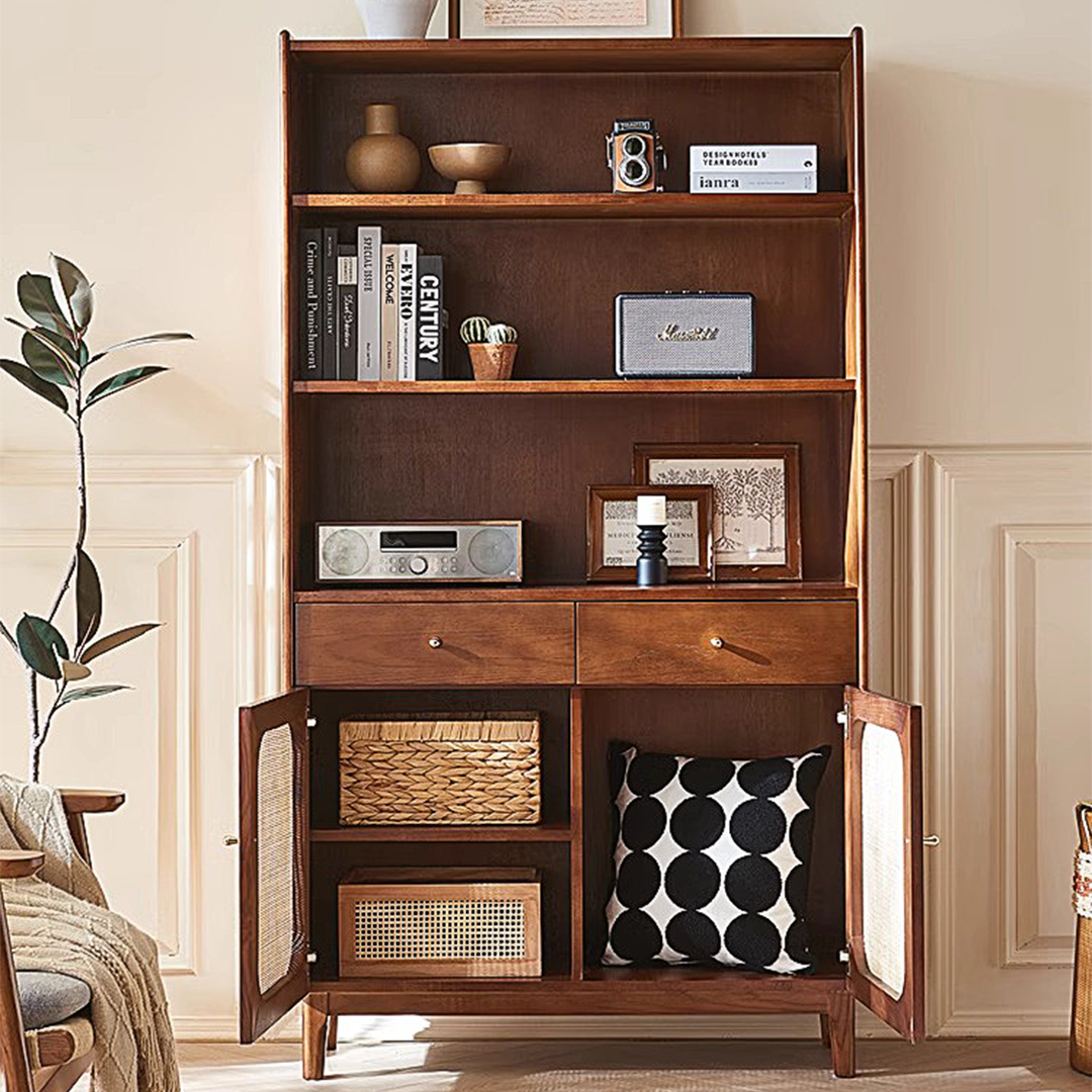 Ruby Tall Sideboard, Antique Sideboard-Weilai Concept-Weilai Concept