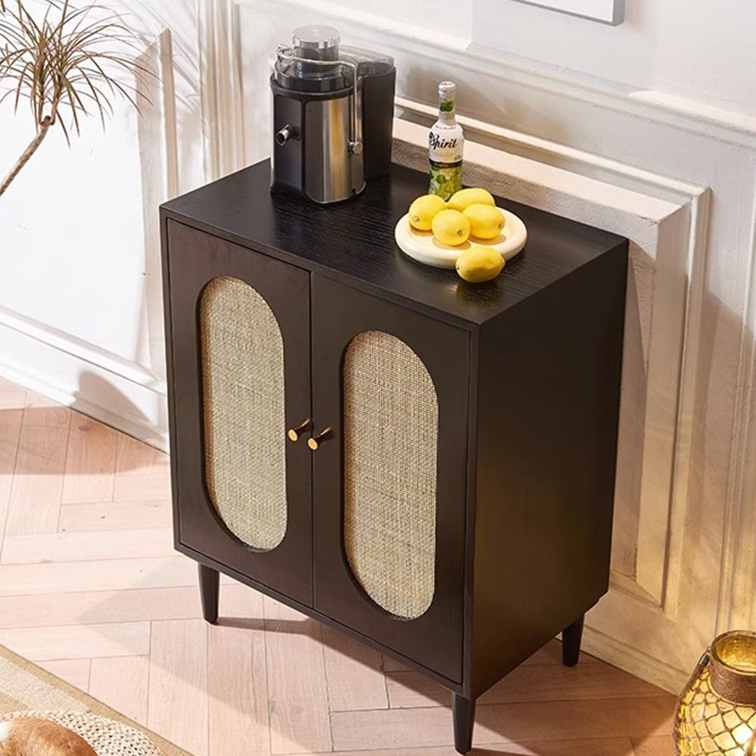 Beatrix Retro Rattan Sideboard-Weilai Concept-Weilai Concept