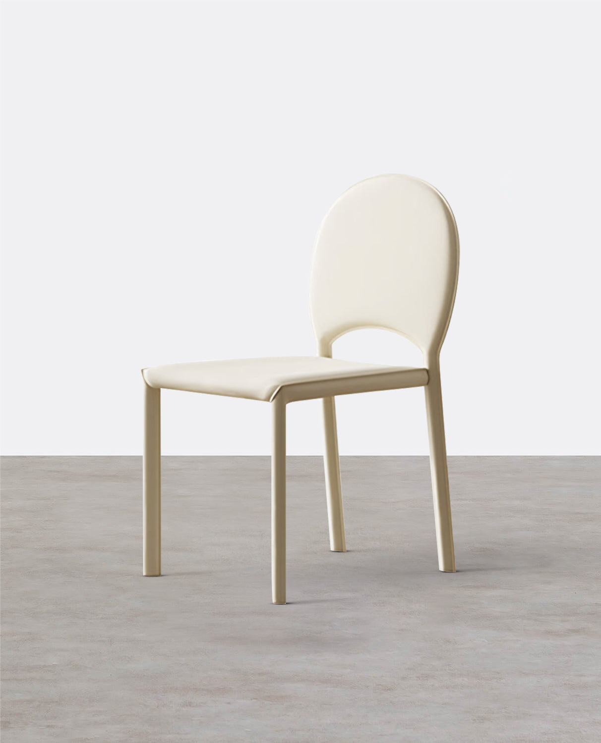 Yedda Dining Chair, Cream