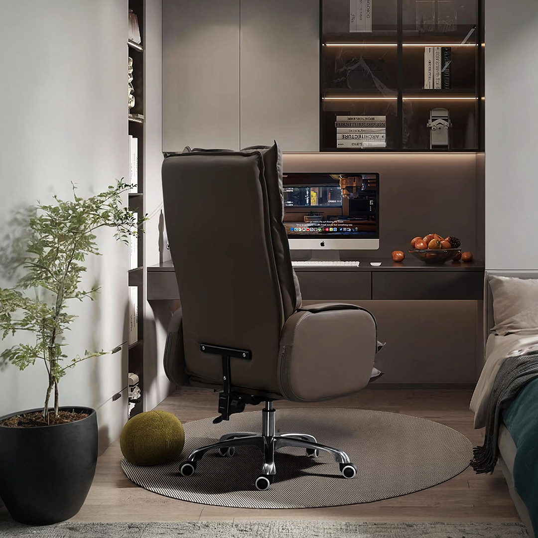 Manaia Recliner Office Chair With Footrest, Swivel-Weilai Concept-Weilai Concept