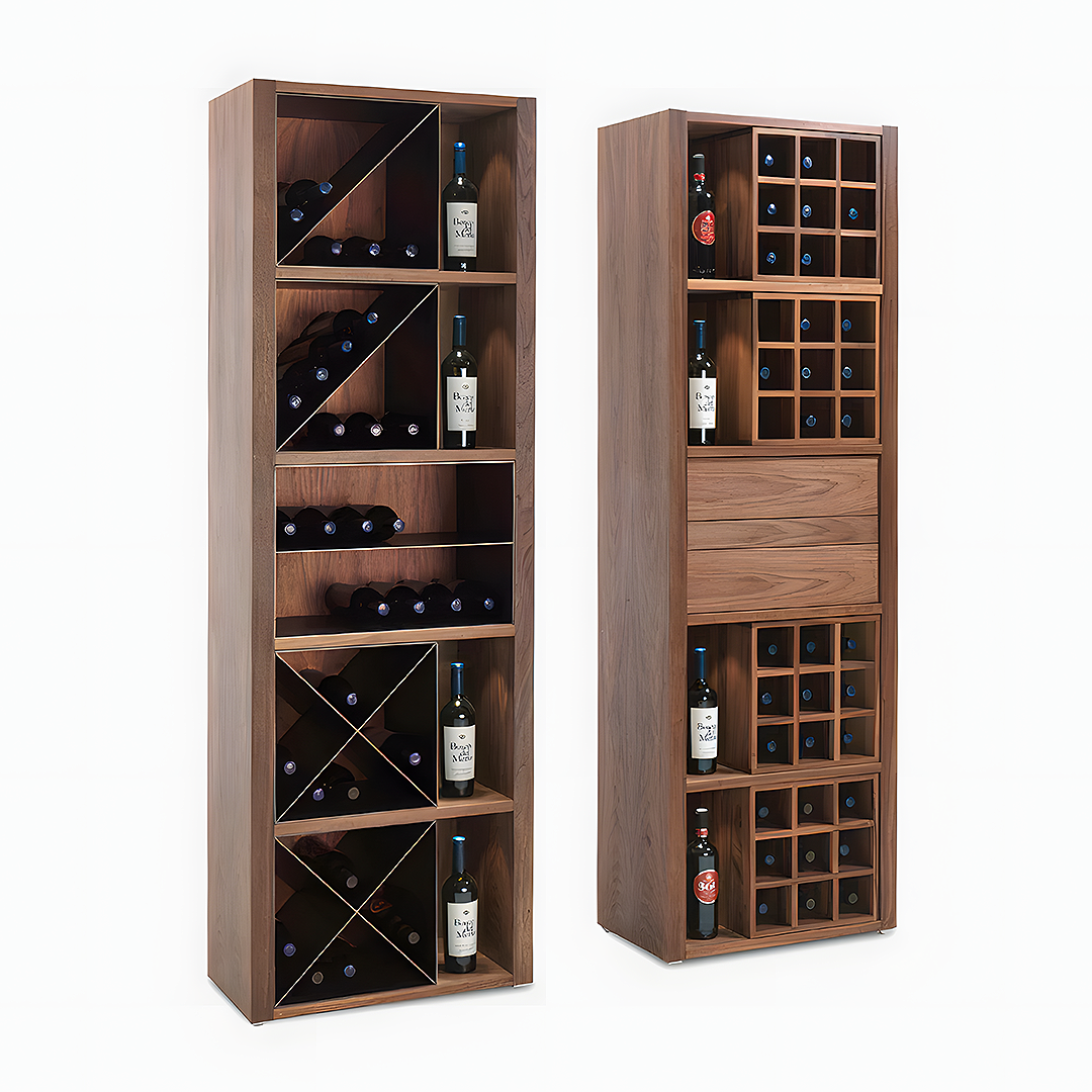 Grace Wine Cabinet, Solid Wood-Weilai Concept-Weilai Concept
