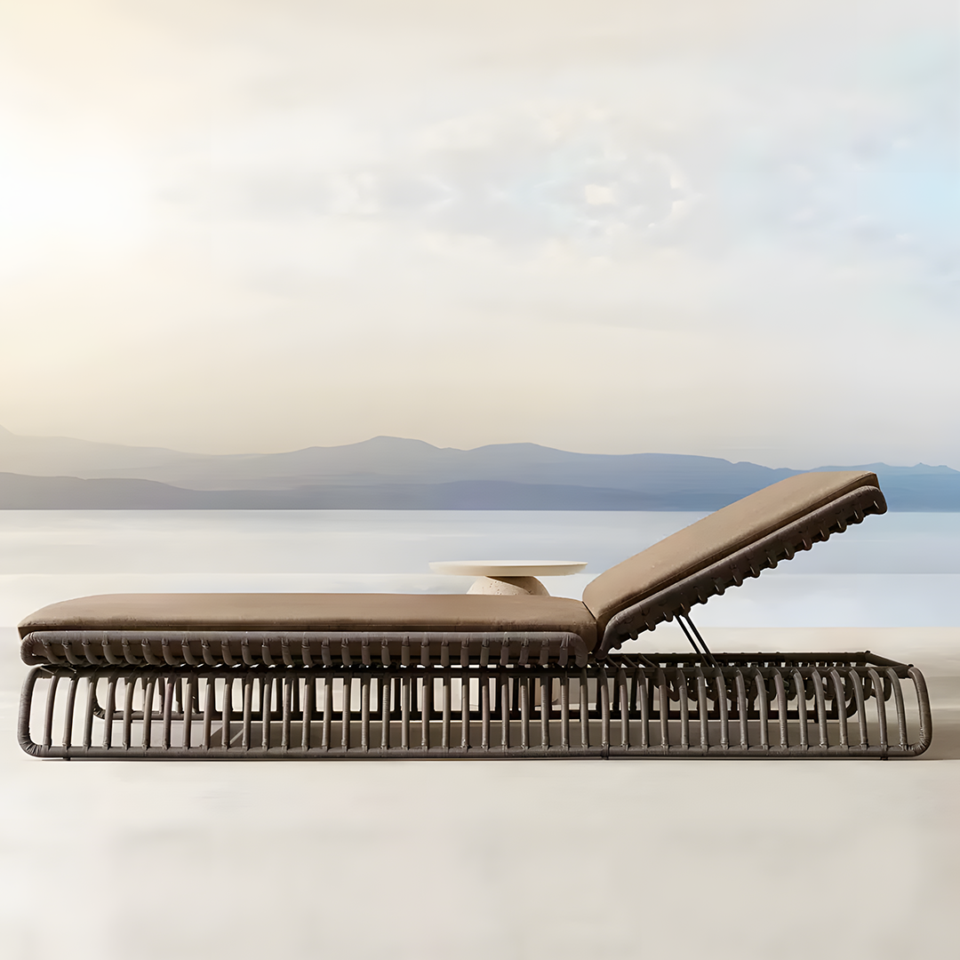 Marina Reclining Outdoor Sun Lounger, Daybed-Weilai Concept-Weilai Concept