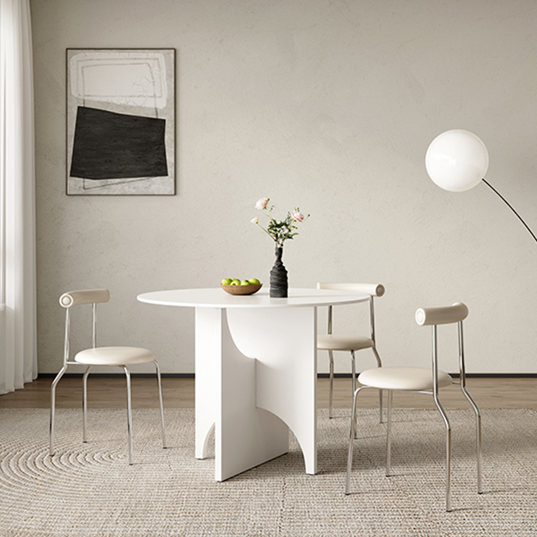 Oighrig Terrazzo Round Dining Table-Weilai Concept-Weilai Concept