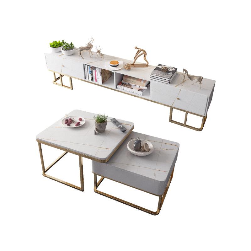 Lorelei Nesting Coffee Table Set, Sintered Stone-Weilai Concept-Weilai Concept