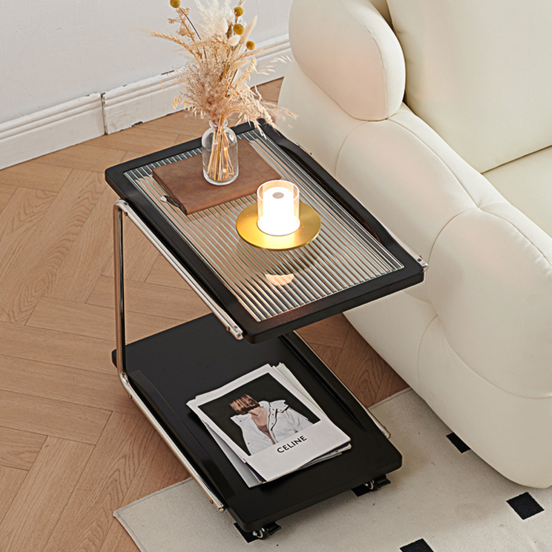 Demetrius Side Table, Black-Weilai Concept-Weilai Concept