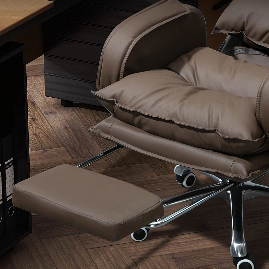 Manaia Recliner Office Chair With Footrest, Swivel-Weilai Concept-Weilai Concept
