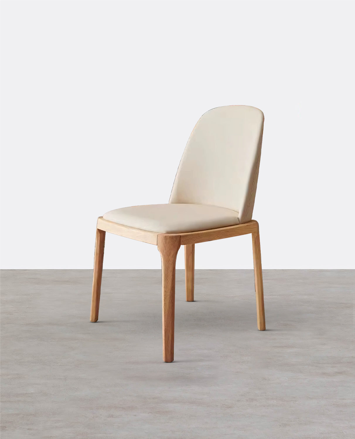 A Set of 2 Sienna Dining Chairs, White