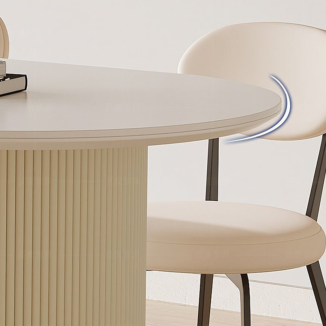 Pacheco Foldable Dining Table, Oval