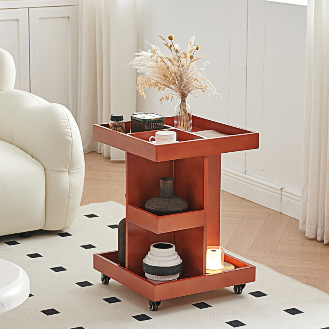 Cassandra Narrow Side Table, Black-Weilai Concept-Weilai Concept