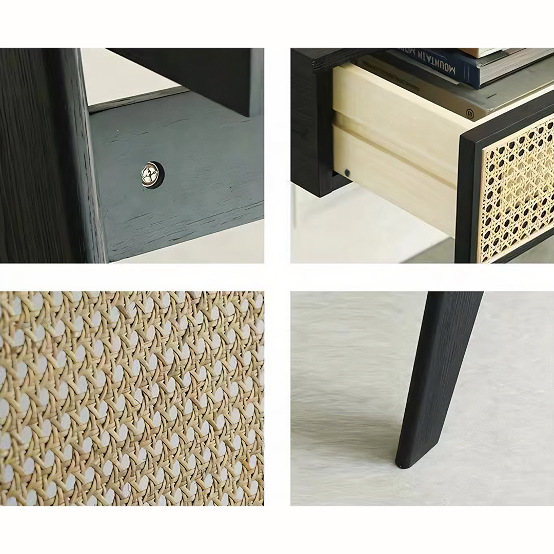 Lambeth Office Desk, Black-Weilai Concept-Weilai Concept