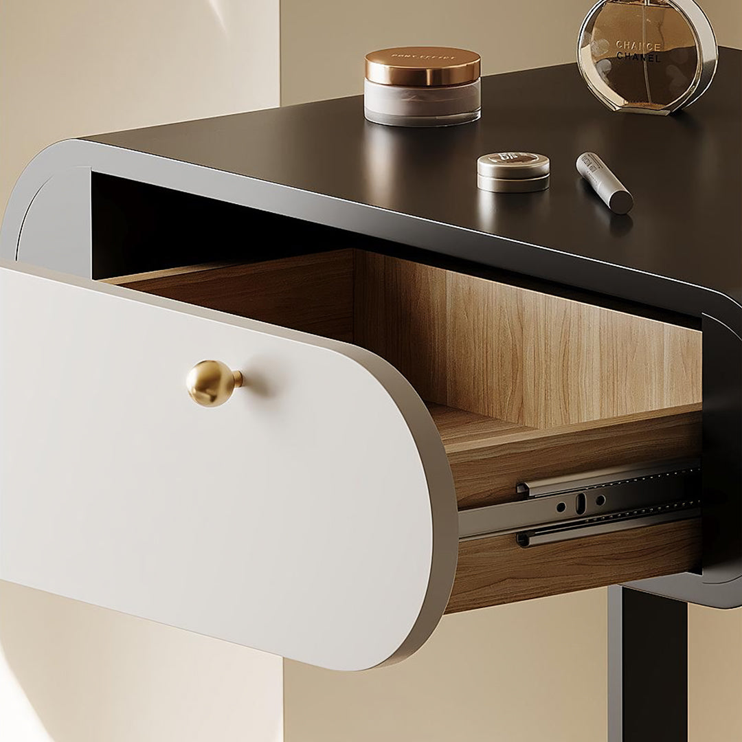 Suzuki Small Dressing Table With Mirror, Slimline Dressing Table-Weilai Concept-Weilai Concept
