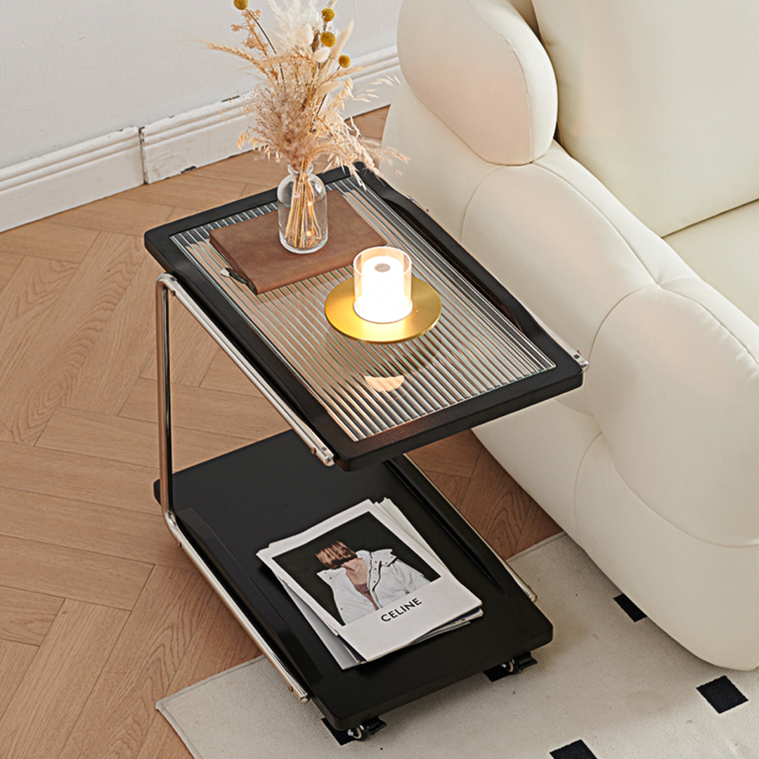 Demetrius Side Table, Black-Weilai Concept-Weilai Concept