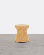 R35 Side Table, Solid Wood, Oak