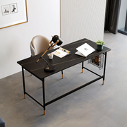 Bleeker Office Desk, Sintered Stone-Weilai Concept-Weilai Concept