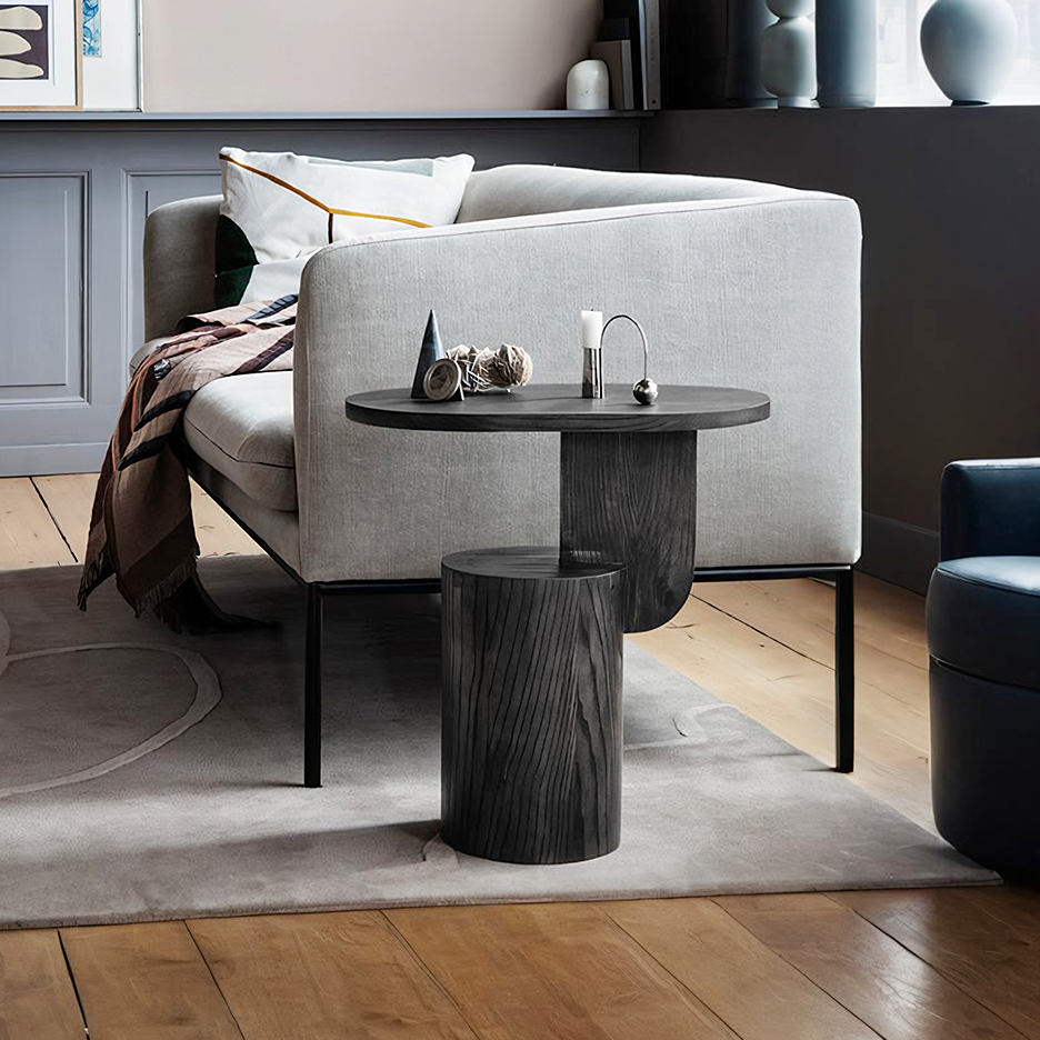 Ivar Side Table, Black-Weilai Concept-Weilai Concept