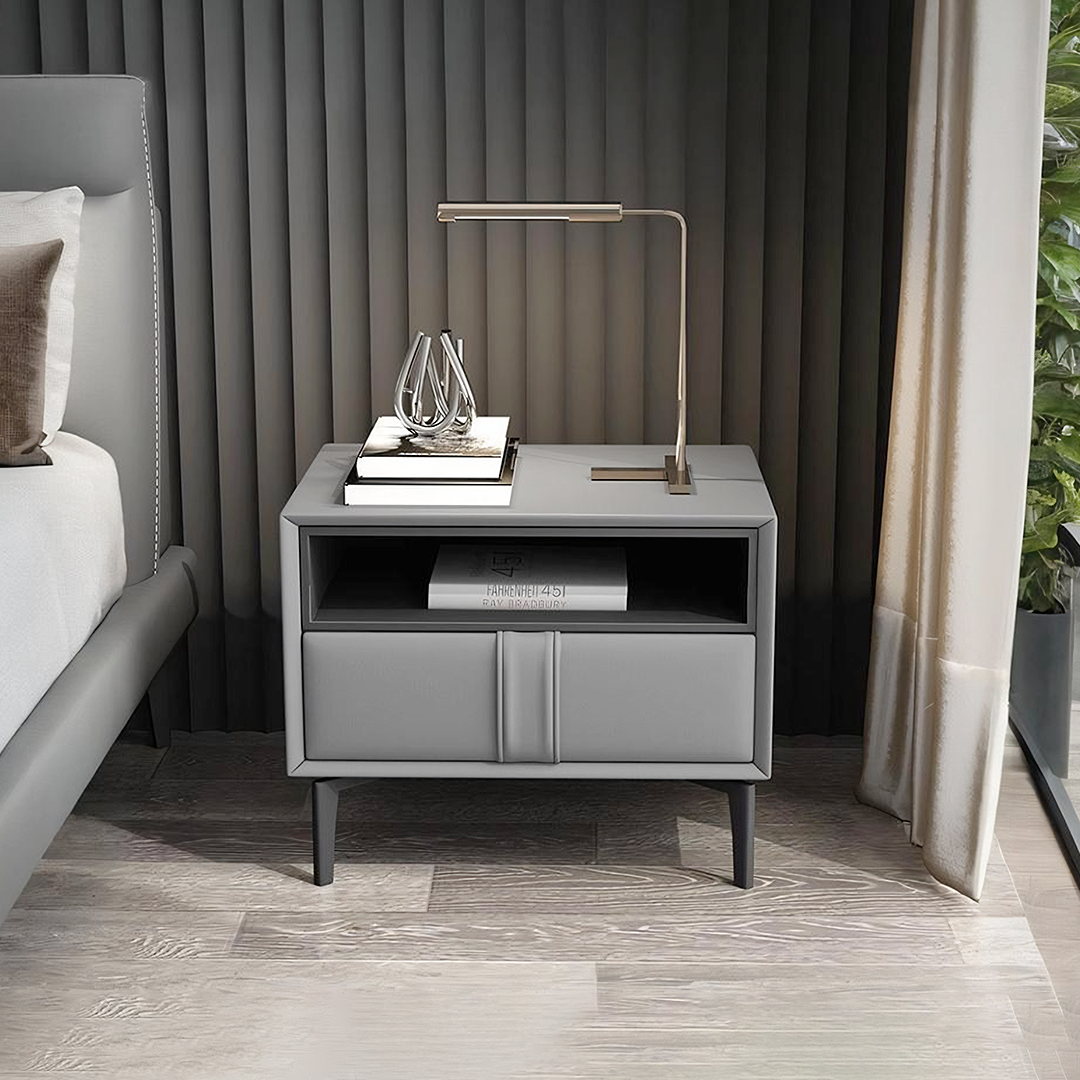 Mogensen Bedside Table, Grey-Weilai Concept-Weilai Concept