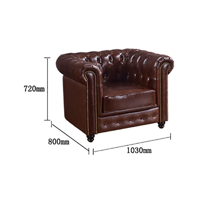 Vintage Chesterfield Three Seater Sofa-Weilai Concept-Weilai Concept