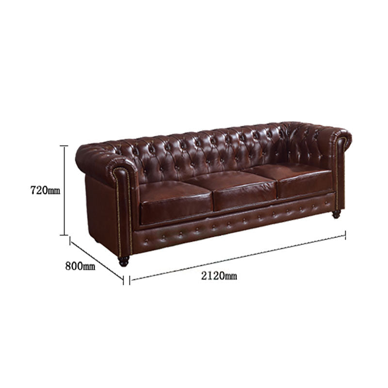 Vintage Chesterfield Three Seater Sofa-Weilai Concept-Weilai Concept