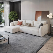 R77 Dexter Two Seater Corner Sofa, Leathaire-Weilai Concept-Weilai Concept