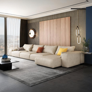 R87 Calvin Two Seater Corner Sofa, Leathaire-Weilai Concept-Weilai Concept