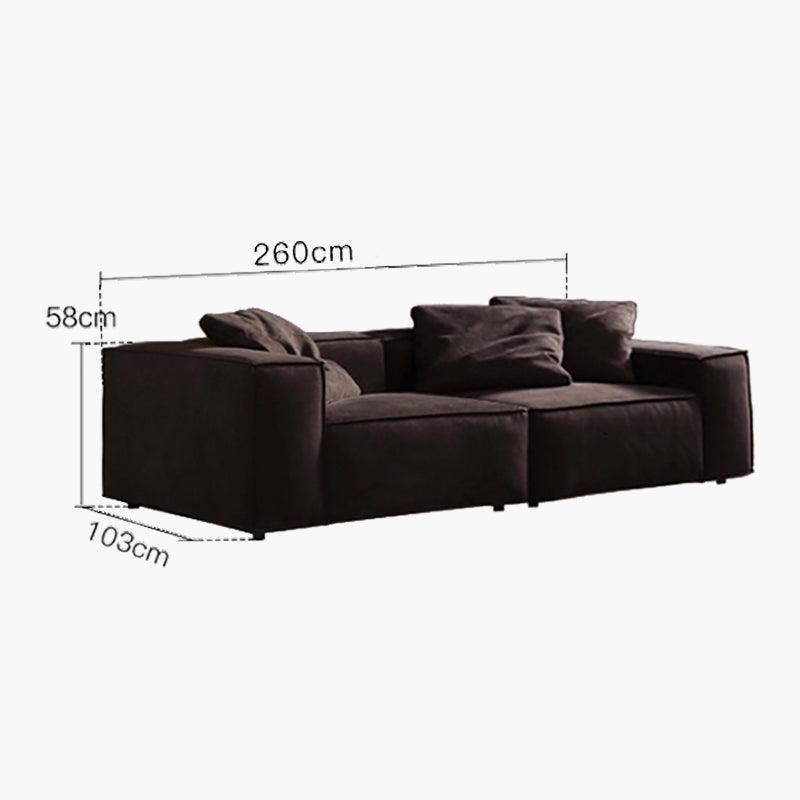 Hee Nordic Sofa, Two Seater, Three Seater Sofa, Corner Sofa, Suede-Weilai Concept-Weilai Concept
