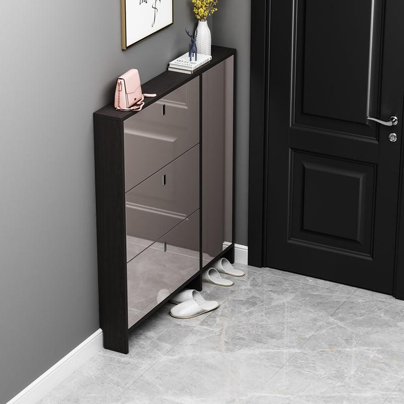 Knauss Mirrored Shoe Storage, Halllway-Weilai Concept-Weilai Concept