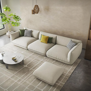 TOFU Agnes Three Seater Sofa, Modular Sofa, Suede-Weilai Concept-Weilai Concept
