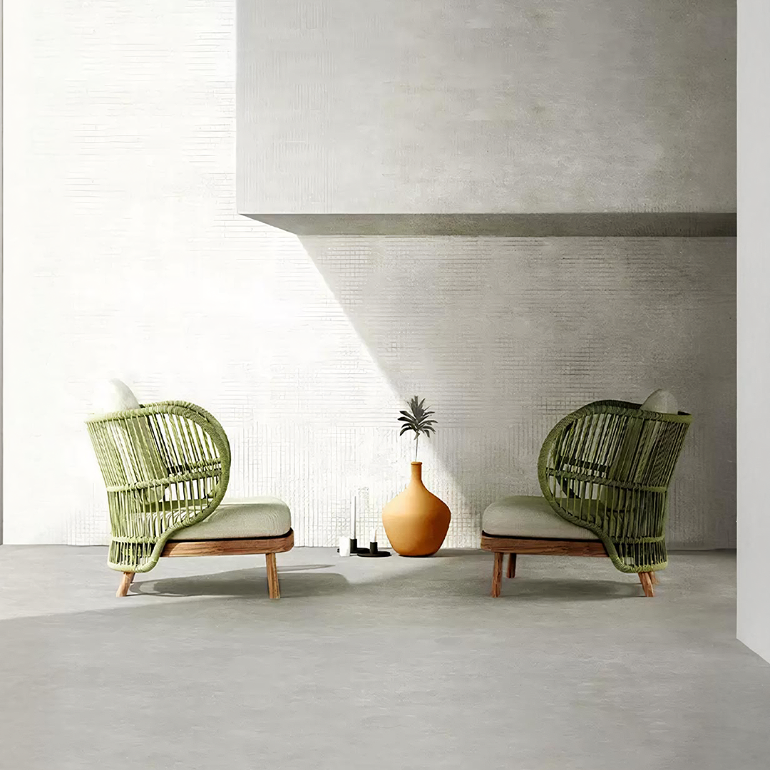 Temescal Armchair, Outdoor Furniture-Weilai Concept-Weilai Concept