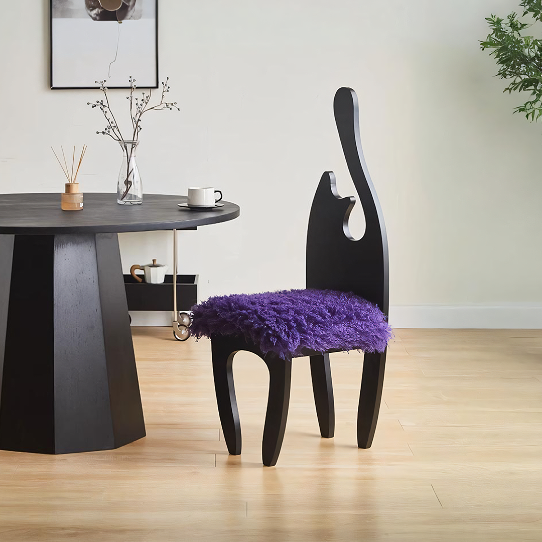 Tiffany Black Cat Dining Chair-Weilai Concept-Weilai Concept