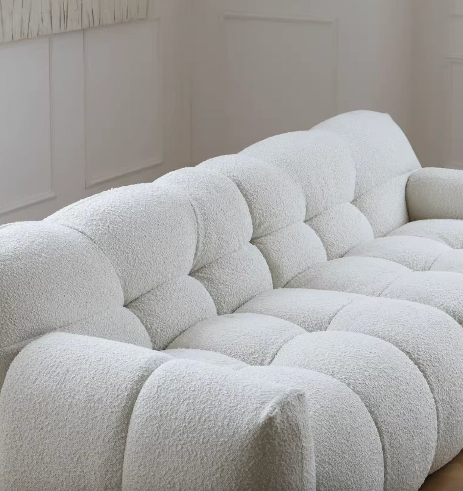 Cora Cloud Two/Three Seater Sofa, Boucle