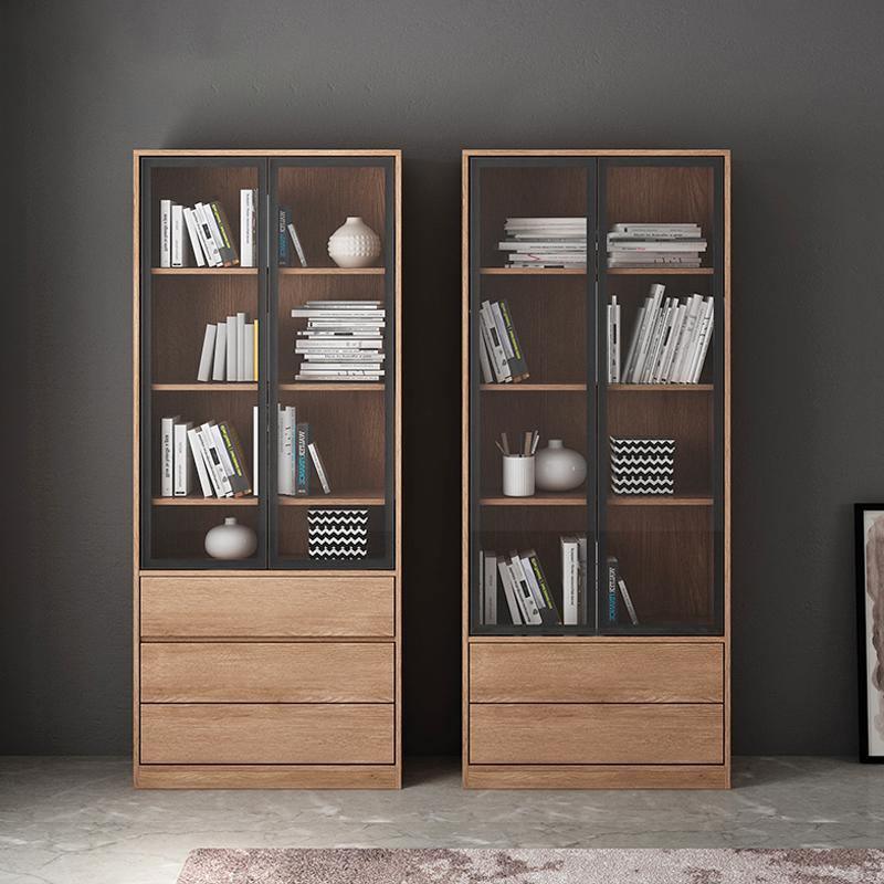 A Set Of Three Bookcases, Shelving Units-Weilai Concept-Weilai Concept