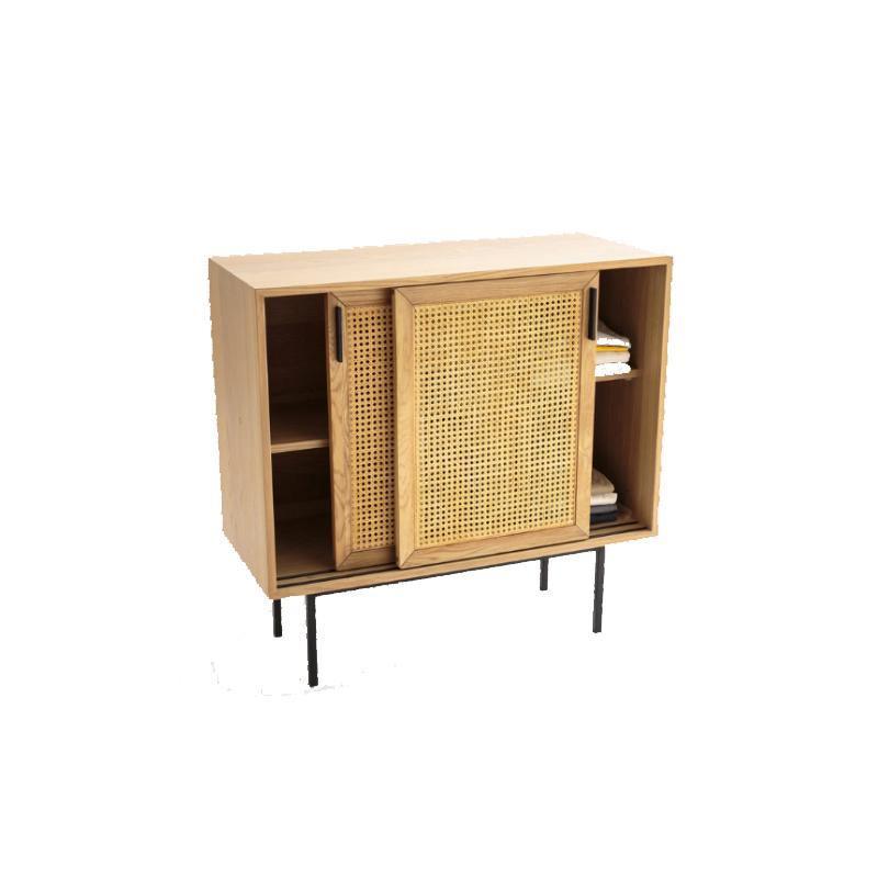Acacia Cane Rattan Sideboard-Weilai Concept-Weilai Concept