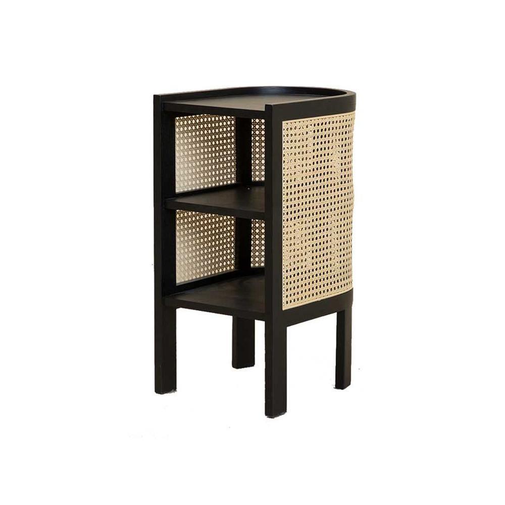 Alena Rattan Side Table-Weilai Concept-Weilai Concept