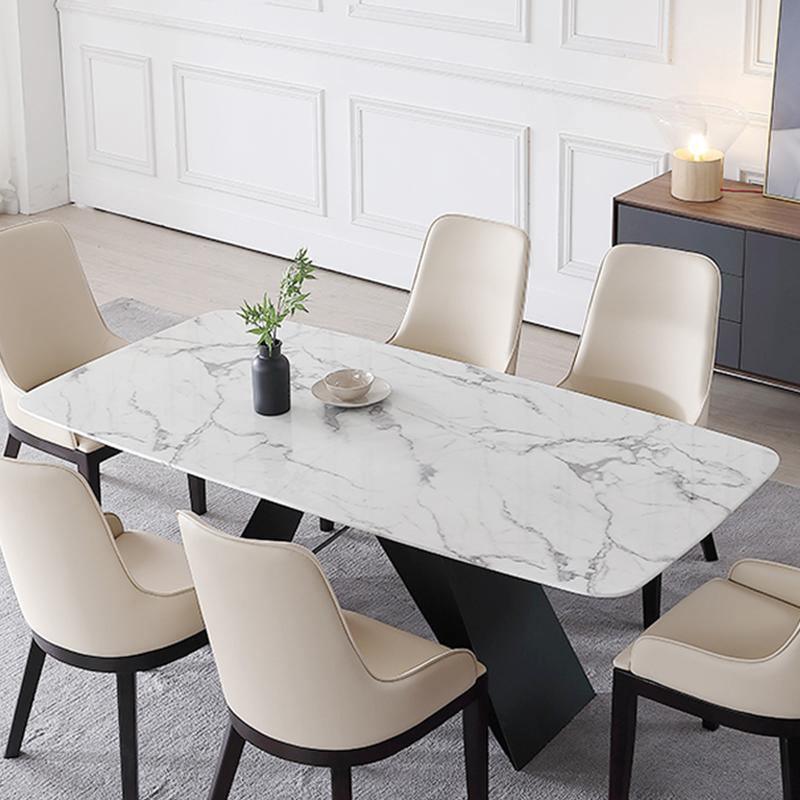 Amsterdam Dining Table, Marble, 180cm With Slight Scratches Unseen After Assembly, For Display-Weilai Concept-Weilai Concept