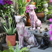 AN2 Garden Decoration, A Set Of Two Dog Statues-Weilai Concept-Weilai Concept