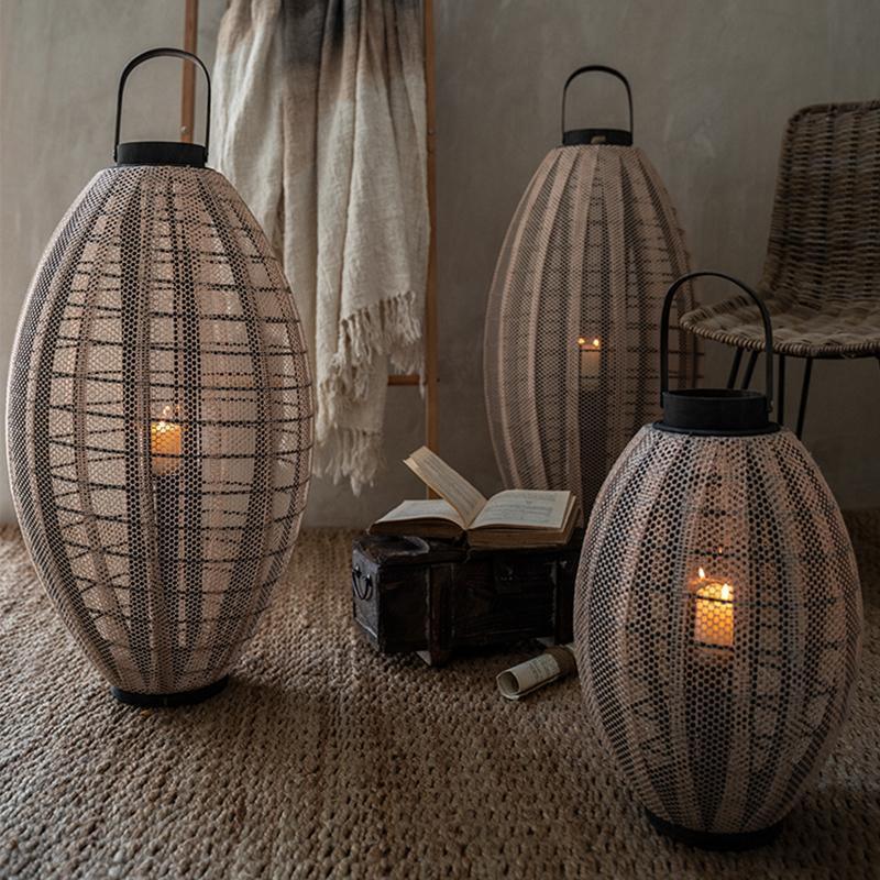 AN7 Garden Decoration, A Set Of Two Candle Cages-Weilai Concept-Weilai Concept
