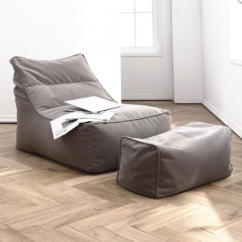 Andra Beanbag And Footstool-Weilai Concept-Weilai Concept