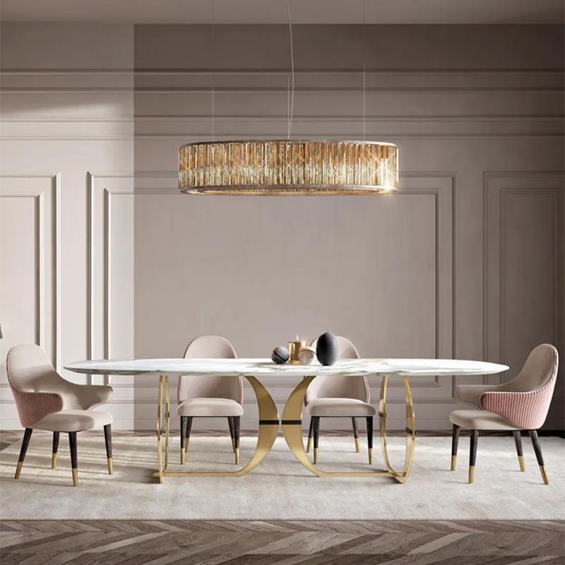 Arpen Dining Table, Marble, Dining Table Set-Weilai Concept-Weilai Concept