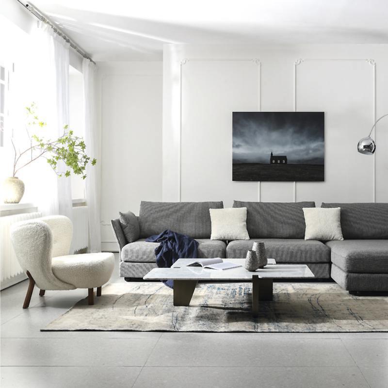 Lilla Petra Lounge Chair, Short Hair, Boucle-Weilai Concept-Weilai Concept