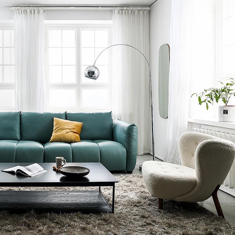 Lilla Petra Lounge Chair, Short Hair, Boucle-Weilai Concept-Weilai Concept